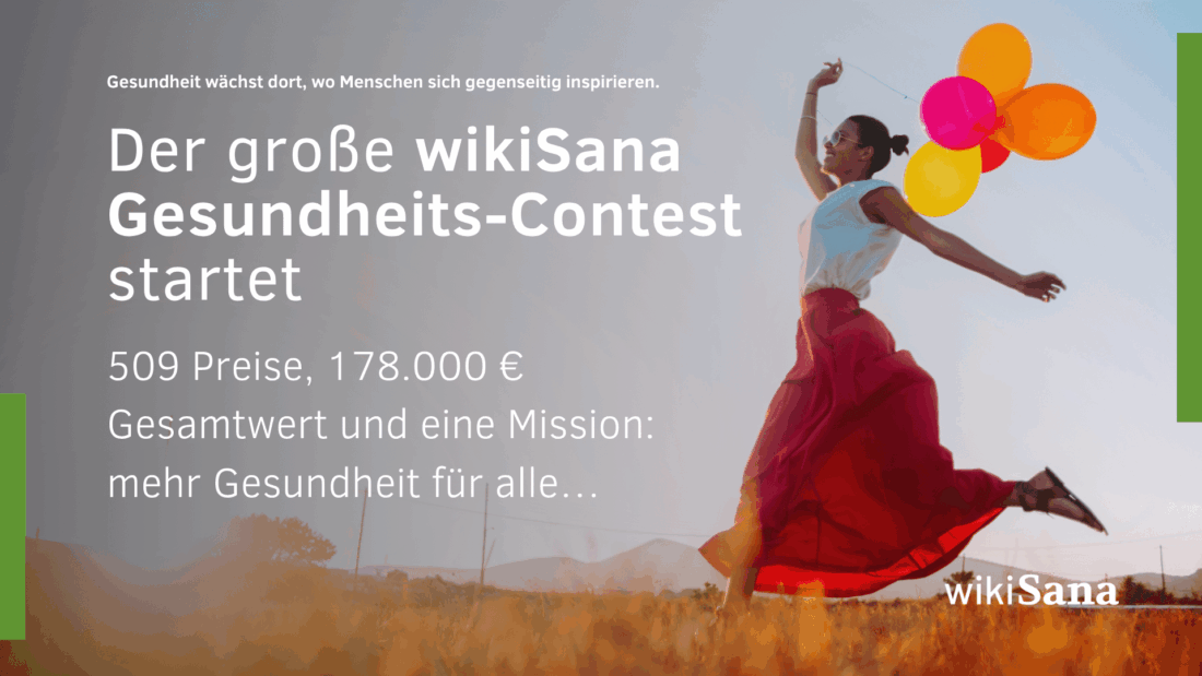 Der große wikiSana Gesundheits-Contest